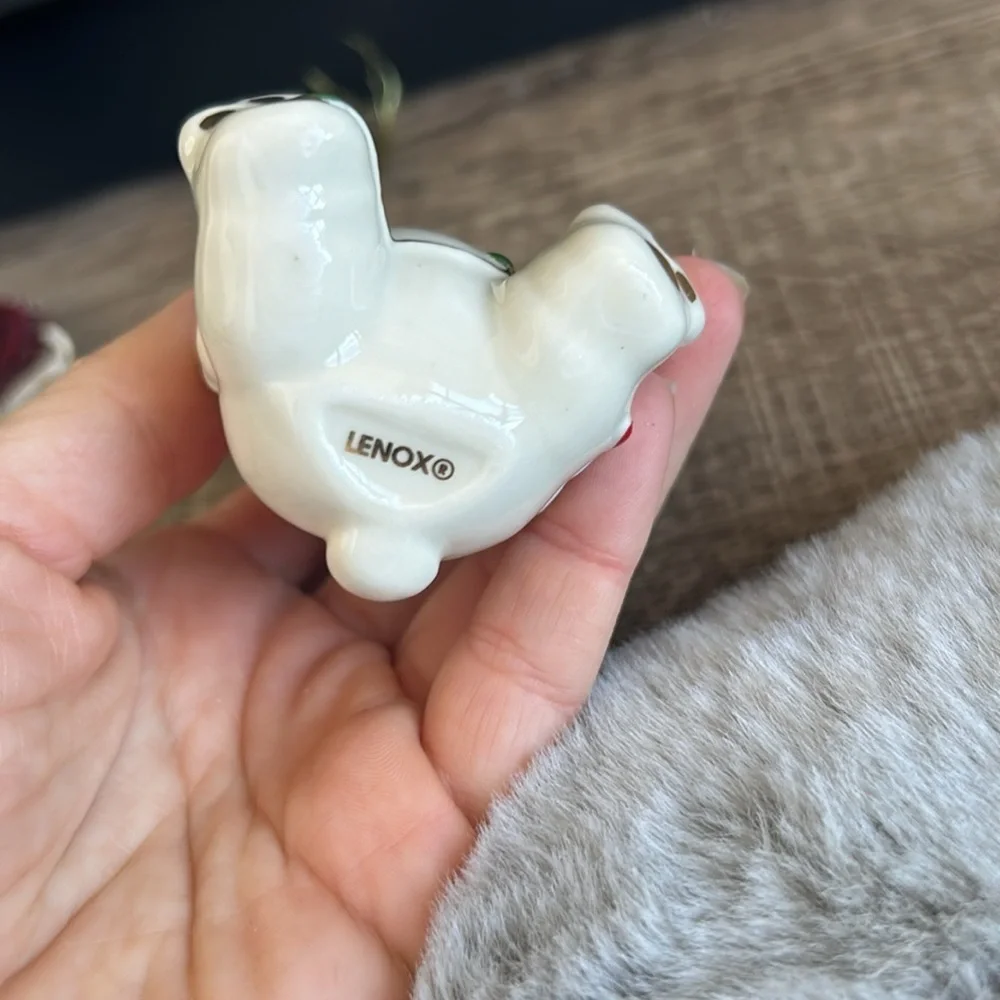 Lenox Bear Ornament